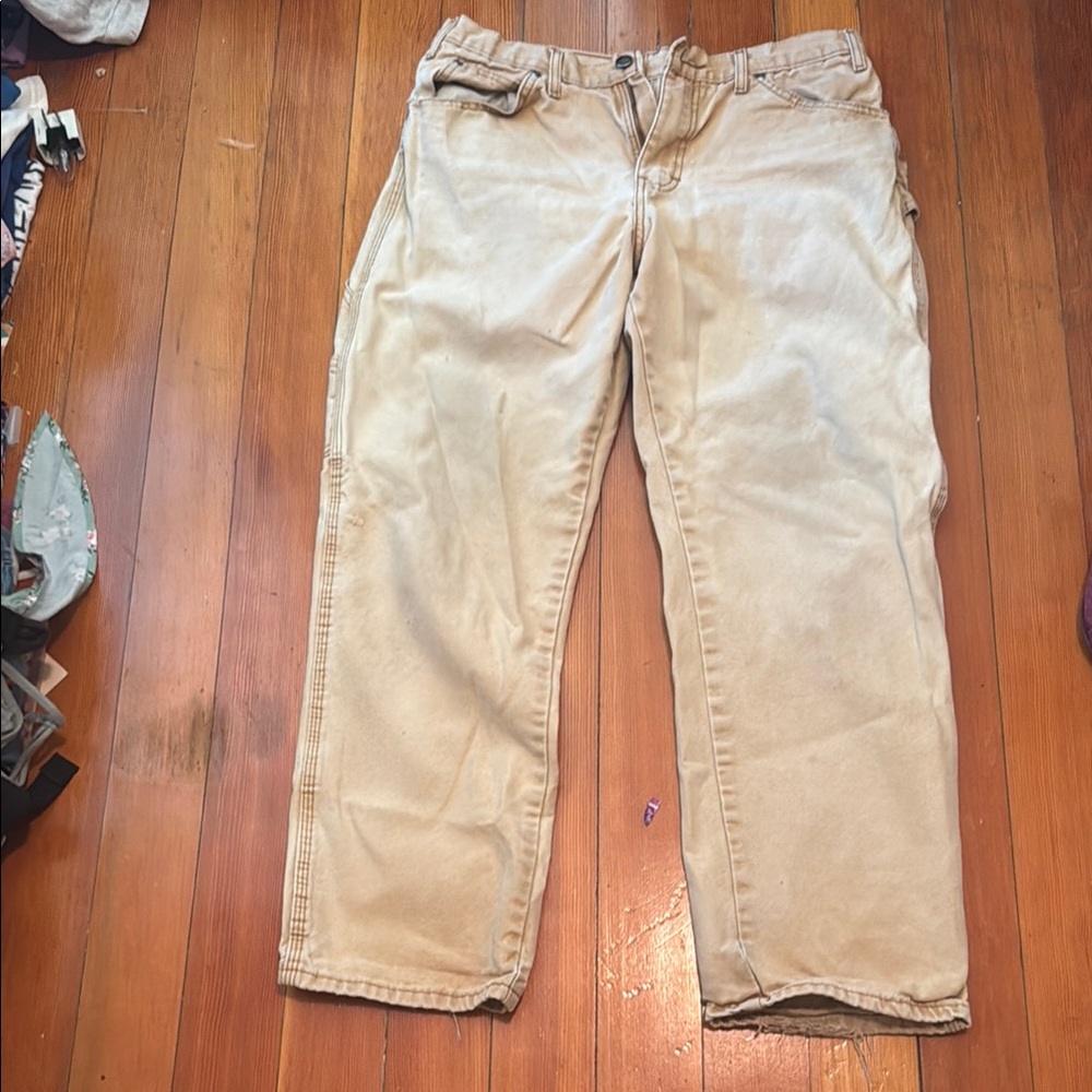Dickies Men's Cargo Pants in Tan
